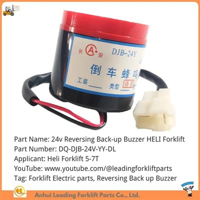 Heli Forklift İçin Geri Dönme Buzzerı 5-7T|Heli 24V Geri Vites Yedekleme Buzzerı|DQ-DJB-24V-YY-DL