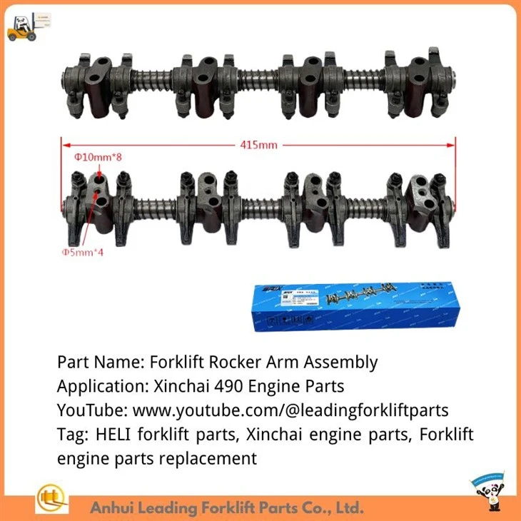 Forklift Motor Parçalarının Değiştirilmesi|Xinchai 490 Motor Parçaları|Külbütör Kolu Komplesi